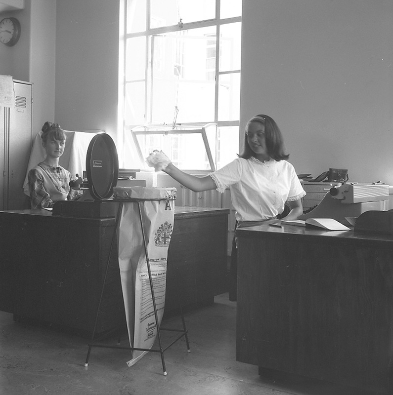 d. Rubbish bag carriers