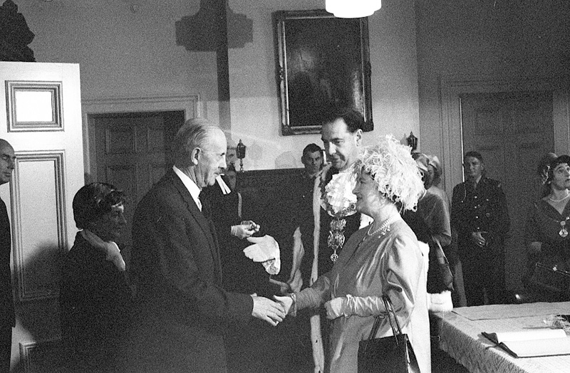 ad. HM the Queen Mother Reception