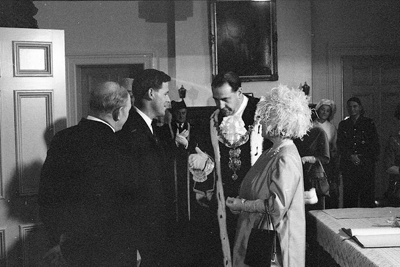 e. HM the Queen Mother Reception