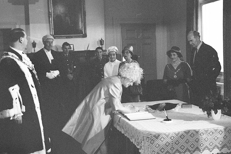 h. HM the Queen Mother Reception