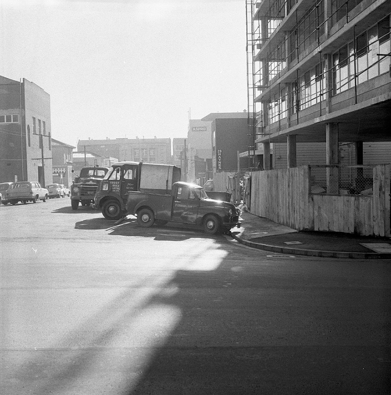 a. Buildings being erected