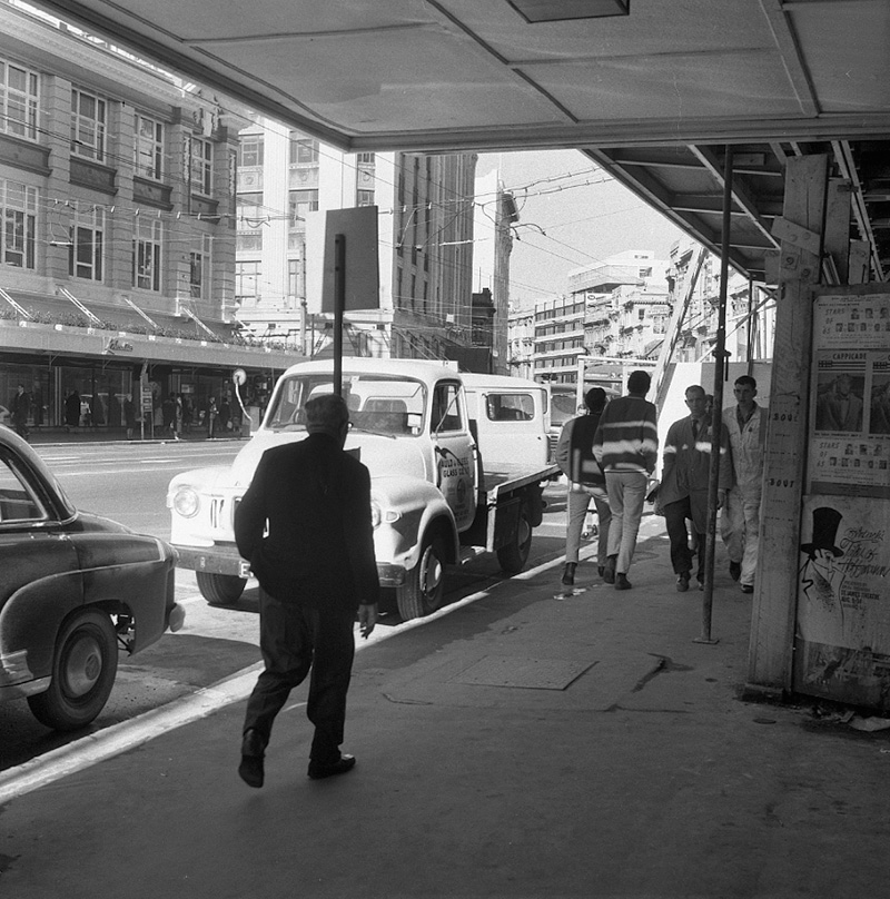 aa. Buildings being erected