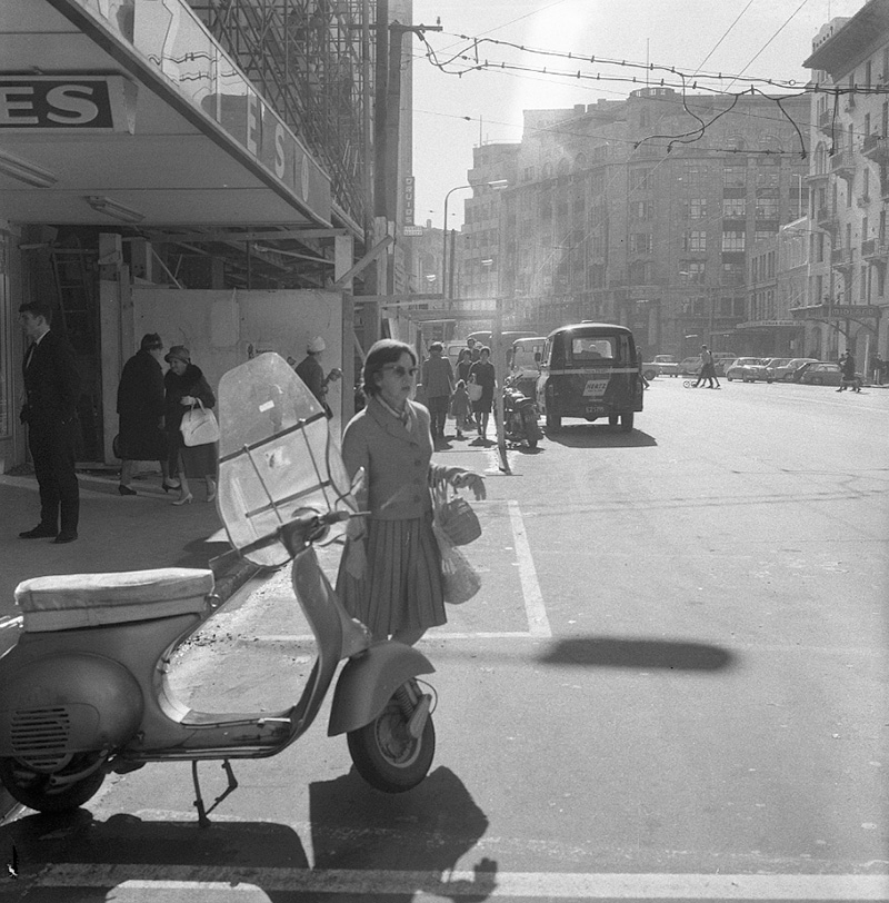 c. Buildings being erected