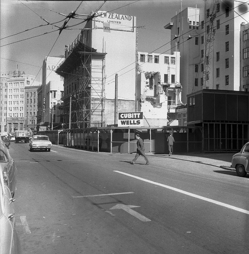 i. Buildings being erected
