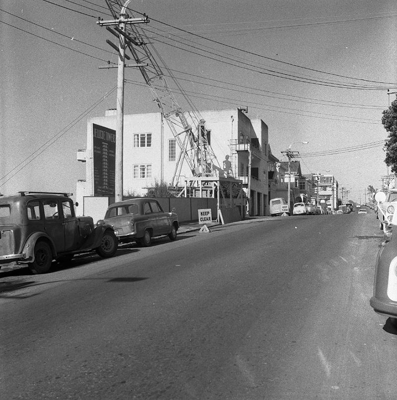 l. Buildings being erected