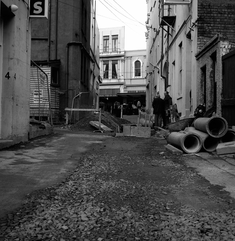 b. Lombard Street Drainage