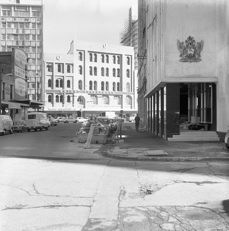 o. Buildings being erected