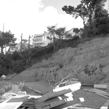 d. View of Wellington Harbour and Kelburn, from Cluny Avenue