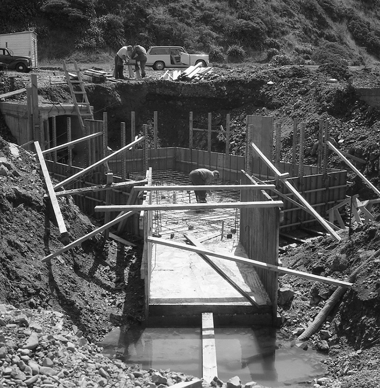 b. Moa Point Drainage