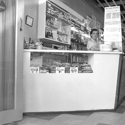 d. Various interiors, Public eating houses