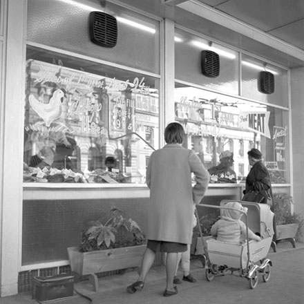 f. Various interiors, Public eating houses