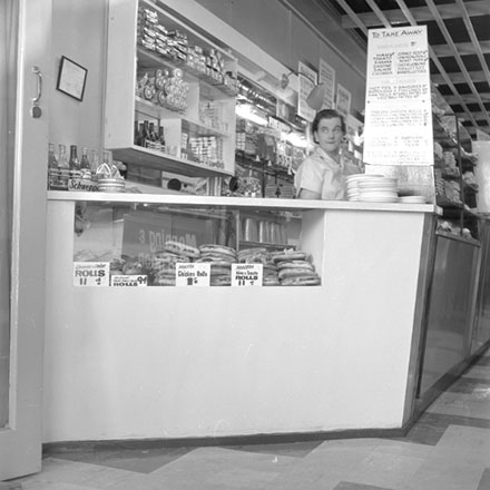 g. Various interiors, Public eating houses