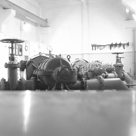 b. Interior Pumping Station, Swedish Bridge, Johnsonville