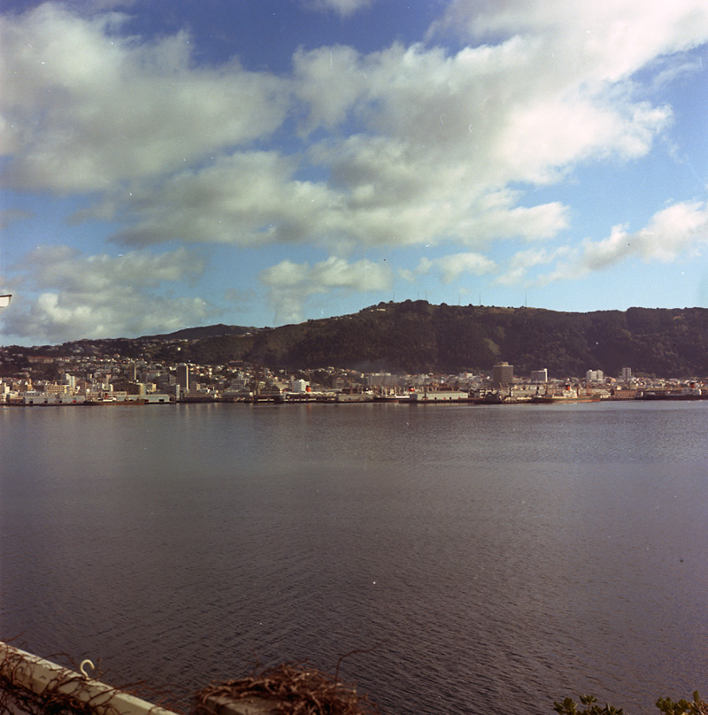 f. Views from Townsend Estate. Views from Oriental Bay