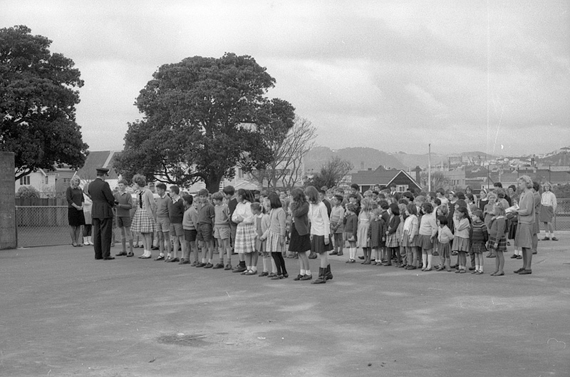 b. Presentation, Shell Trophy, Thorndon School