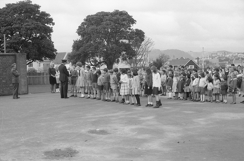 c. Presentation, Shell Trophy, Thorndon School