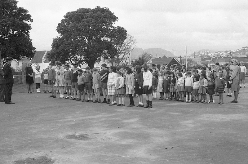 e. Presentation, Shell Trophy, Thorndon School