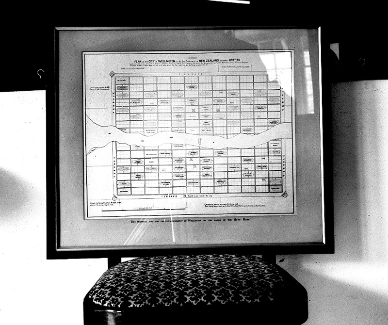 h. Copies, Turnbull Library maps of early Wellington