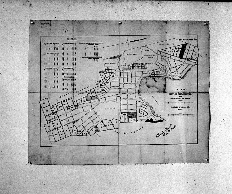 i. Copies, Turnbull Library maps of early Wellington