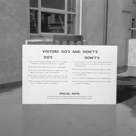 a. Notice boards for Kaitoke