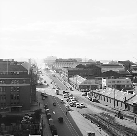 a. From rooftop of Waterloo Hotel