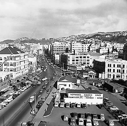 b. From rooftop of Waterloo Hotel
