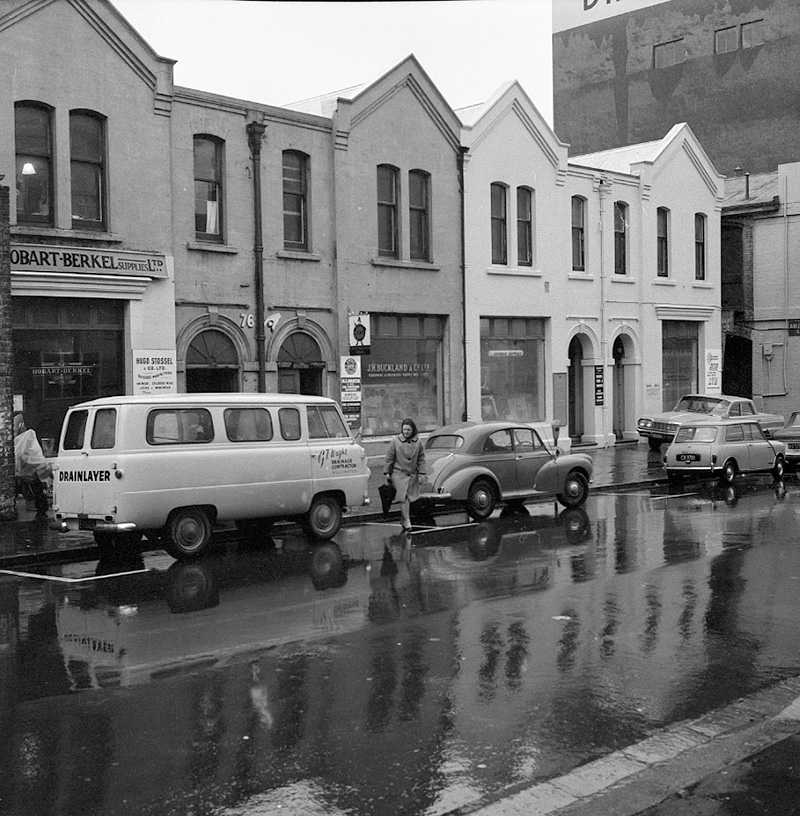 c. Traffic, pedestrians