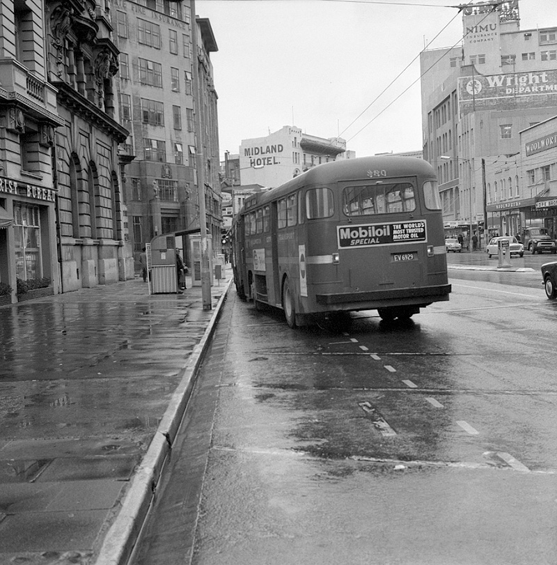 f. Bus parking