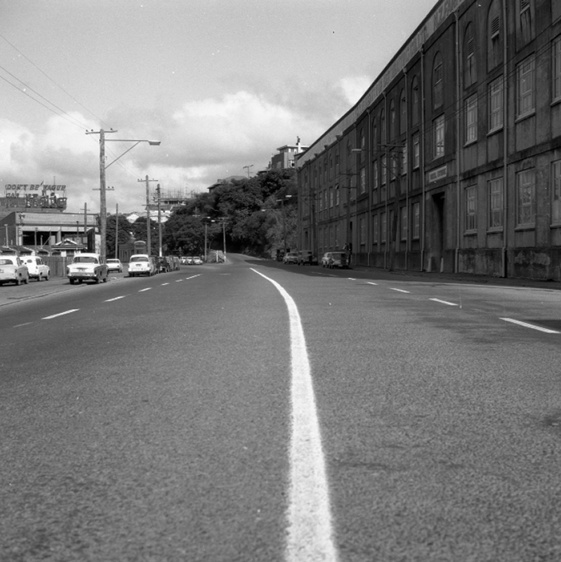 g. Hutt Road, Motorway overbridge