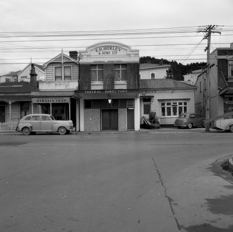 b. Riddiford St opposite hospital, No 7 taken from inside Ward 28