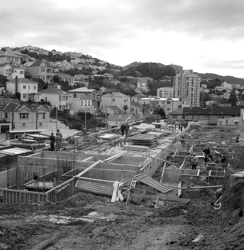 d. Nairn Street Flats - construction