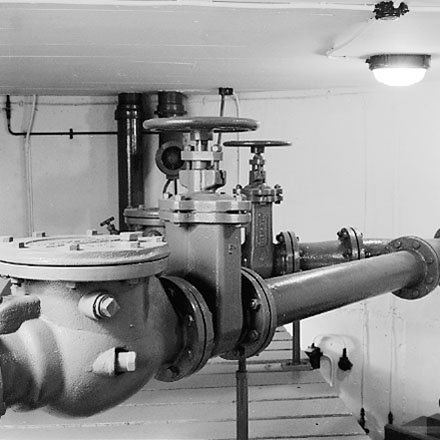 g. Pipes and electrical machinery