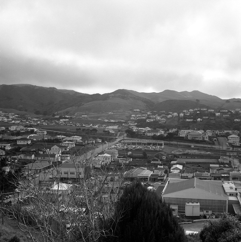 b. Panorama, Johnsonville main road