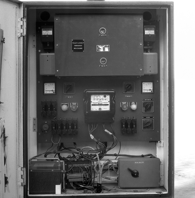 a. Control Panel, Balaena Bay