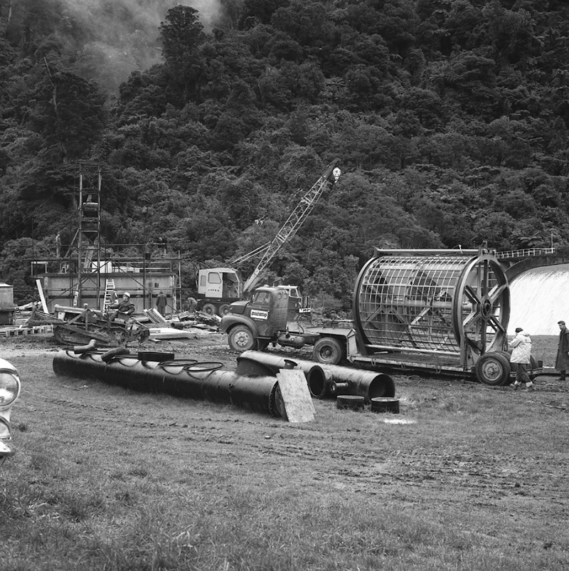 e. Micro strainer, Morton Dam