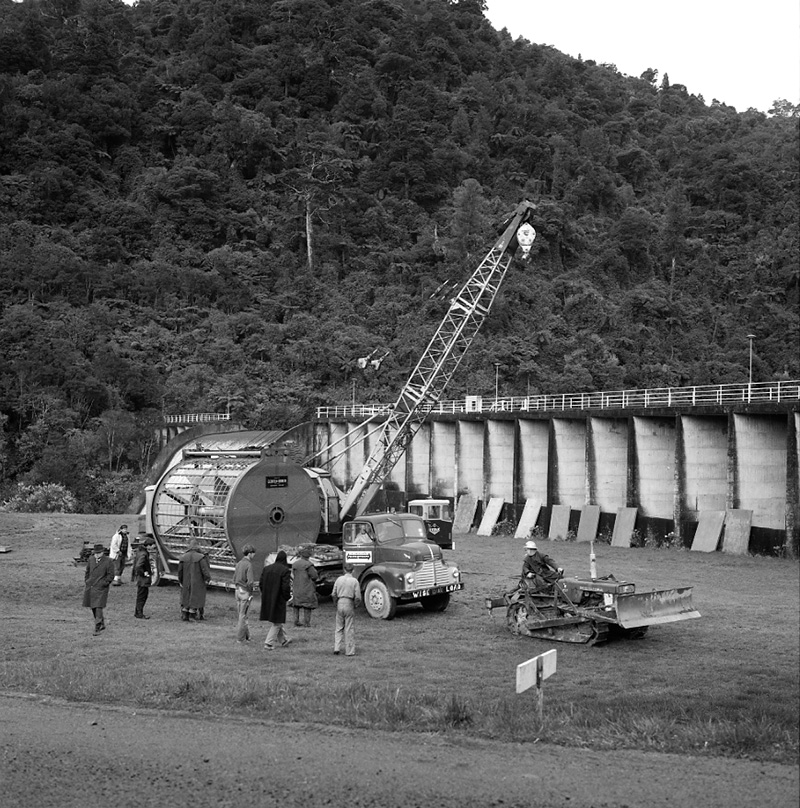 f. Micro strainer, Morton Dam