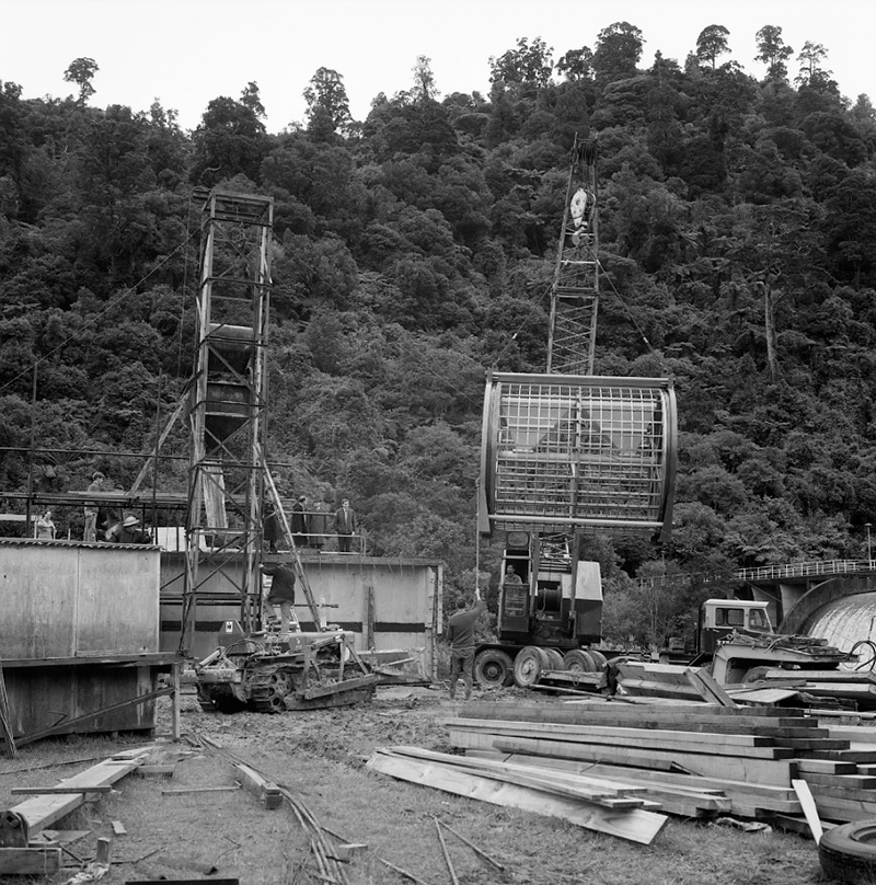 j. Micro strainer, Morton Dam