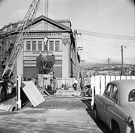e. Construction of pumping station, workmen, machinery