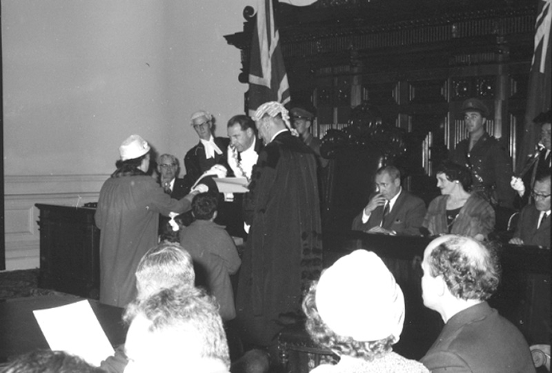 j. Naturalisation Ceremony, Council Chamber