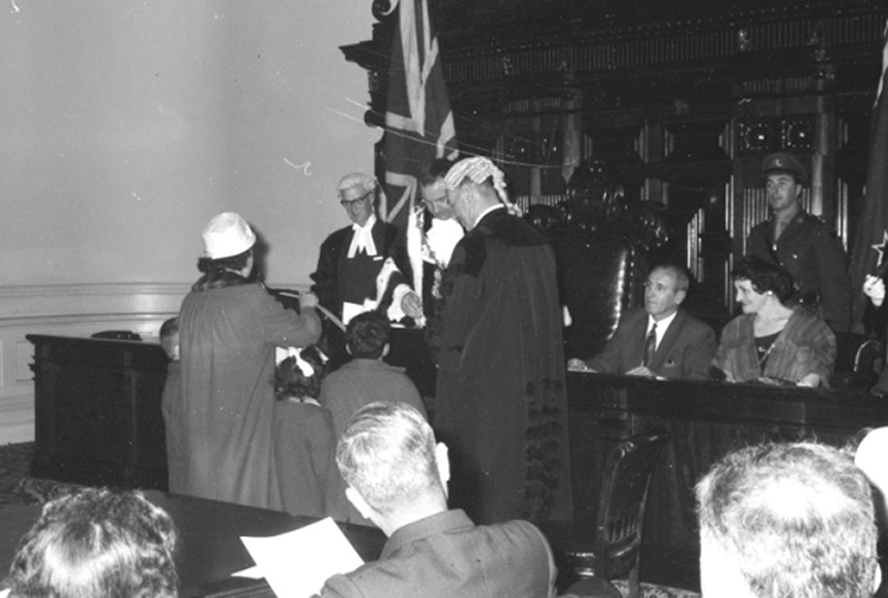 k. Naturalisation Ceremony, Council Chamber