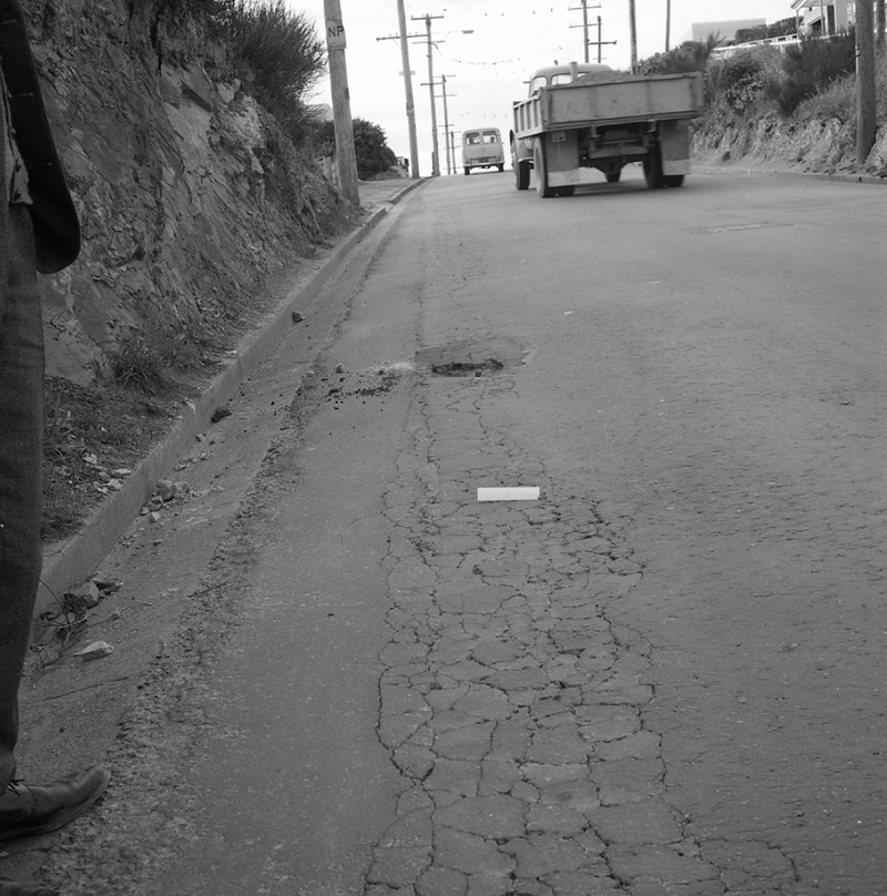 c. Washington Avenue road surface