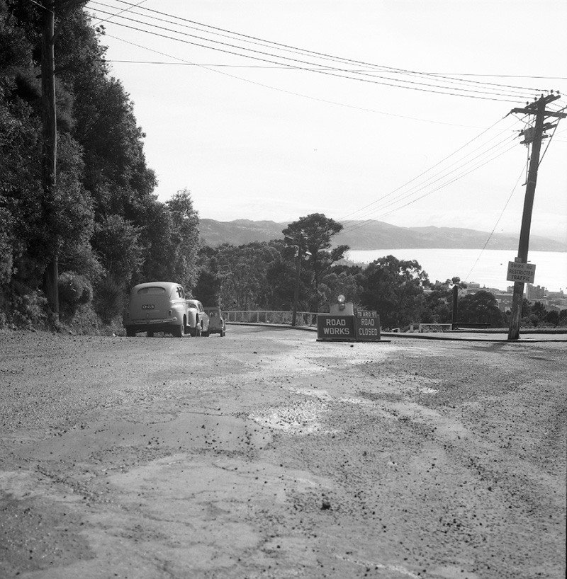 b. Road signs, drainage, Ohiro Rd