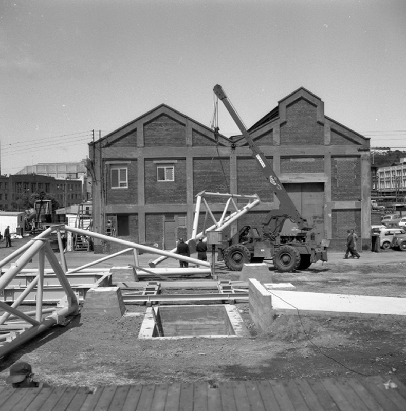 e. Concrete mixer, Corporation Yard