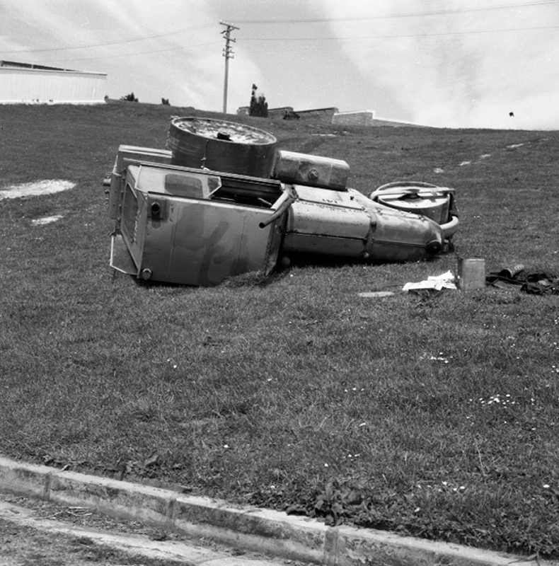 b. Accident to roller - Rosehaugh Avenue