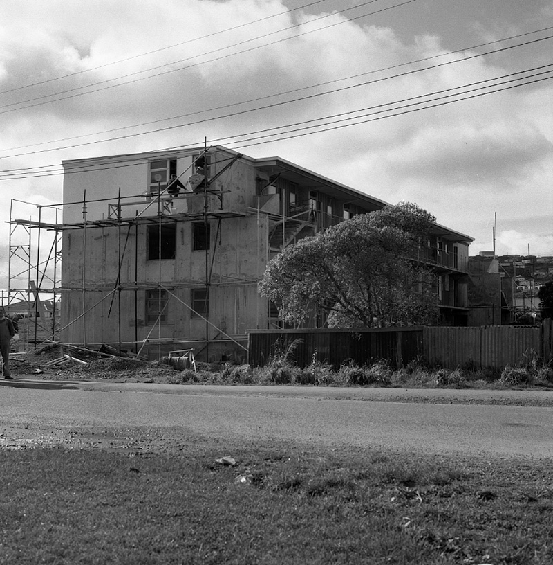 d. Broderick Road, Flats