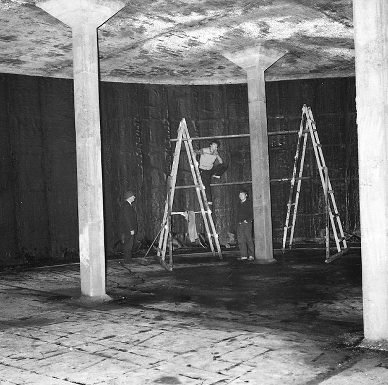 c. Re-lining interior, Onslow Water Tank
