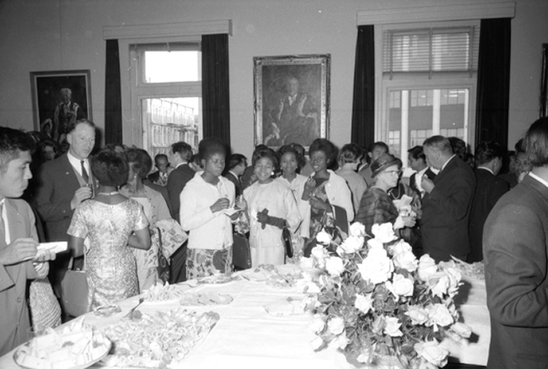 b. Reception to Colombe Plan Students