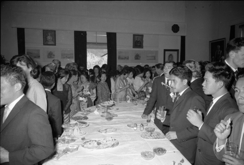 f. Reception to Colombe Plan Students