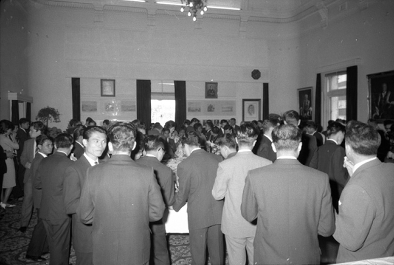 n. Reception to Colombe Plan Students