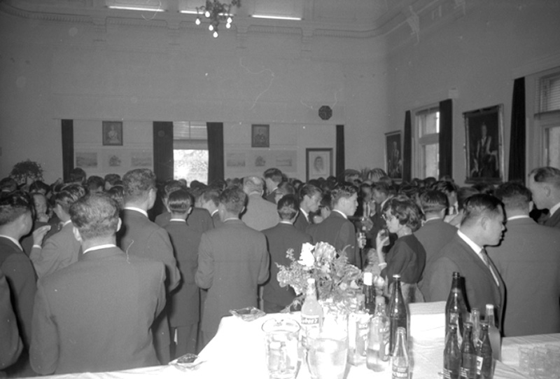 r. Reception to Colombe Plan Students